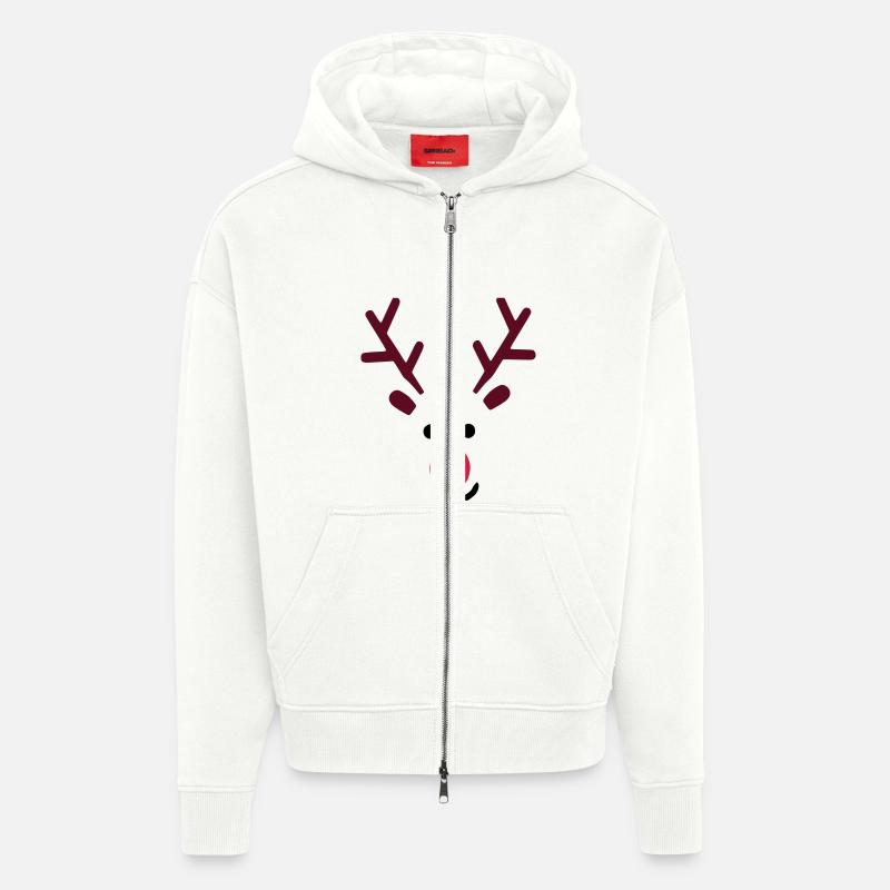 frist2 - Zip Hoodie - made by SPREAD - OFF WHITE
