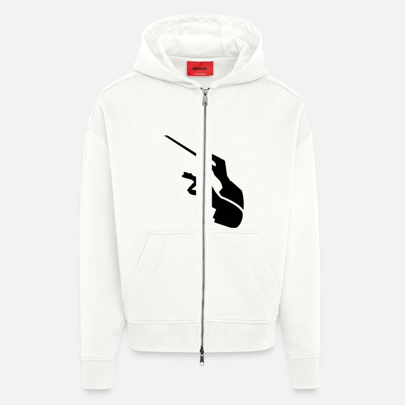 Dirigent - Zip Hoodie - made by SPREAD - OFF WHITE