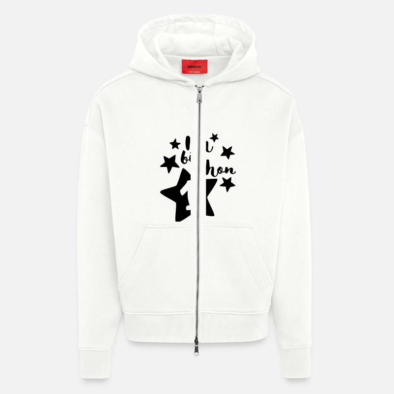 Ich bin schon Eins! - Zip Hoodie - made by SPREAD - OFF WHITE