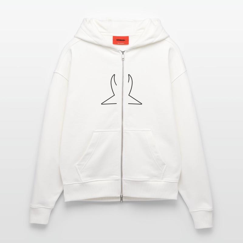 devil Zip Hoodie - made by SPREAD