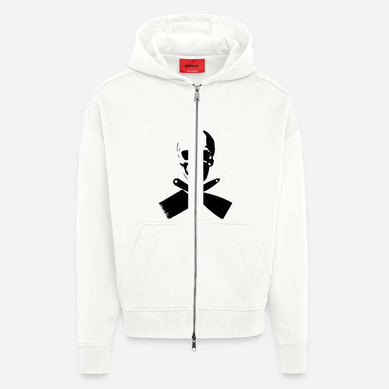 Maler - Zip Hoodie - made by SPREAD - OFF WHITE