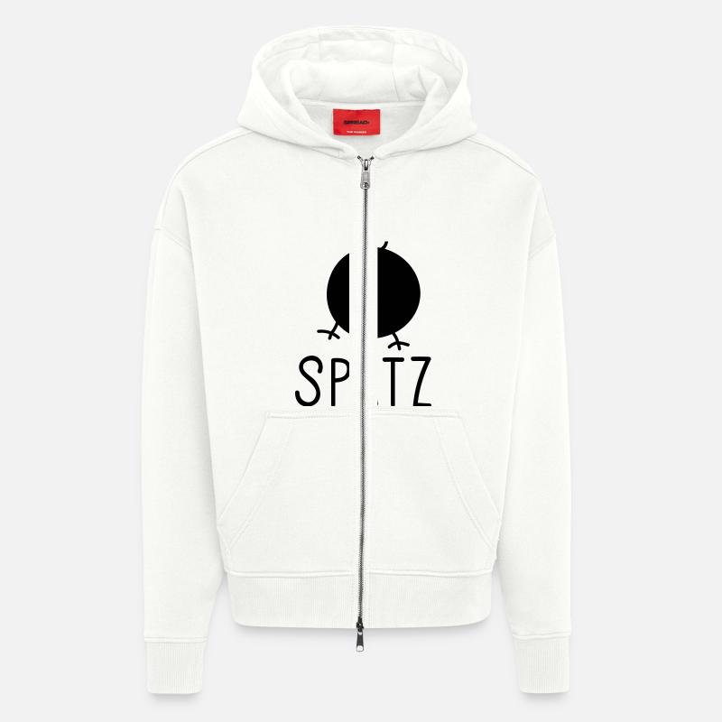 Spatz - Zip Hoodie - made by SPREAD - OFF WHITE