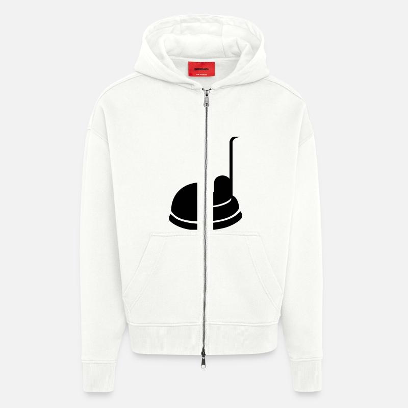 Autoscooter - Zip Hoodie - made by SPREAD - OFF WHITE
