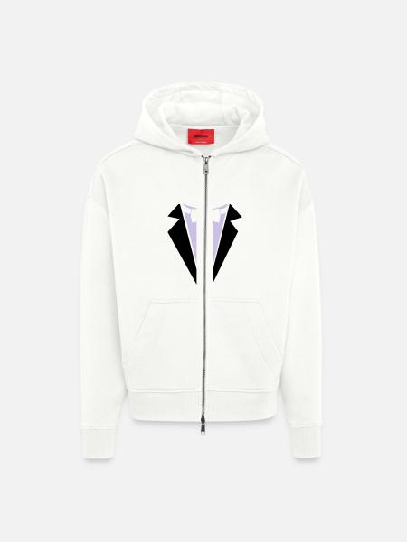 Groom - Zip Hoodie - made by SPREAD - OFF WHITE