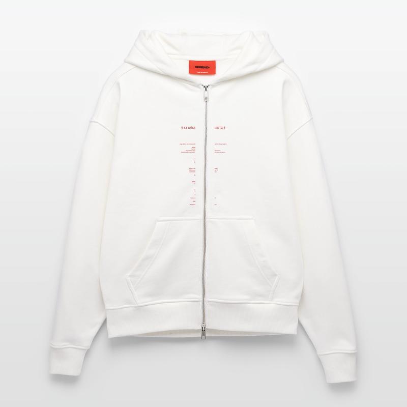 Et Kölsche Basic Law - Et Kölsche Basic Law Zip Hoodie - made by SPREAD