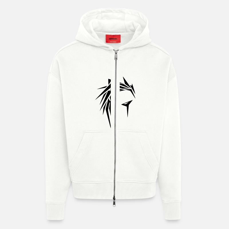 emo boy - Zip Hoodie - made by SPREAD - OFF WHITE