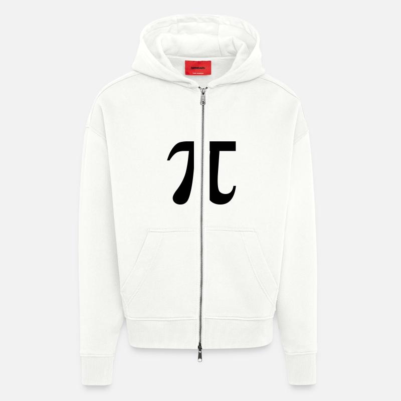 PI - Zip Hoodie - made by SPREAD - OFF WHITE