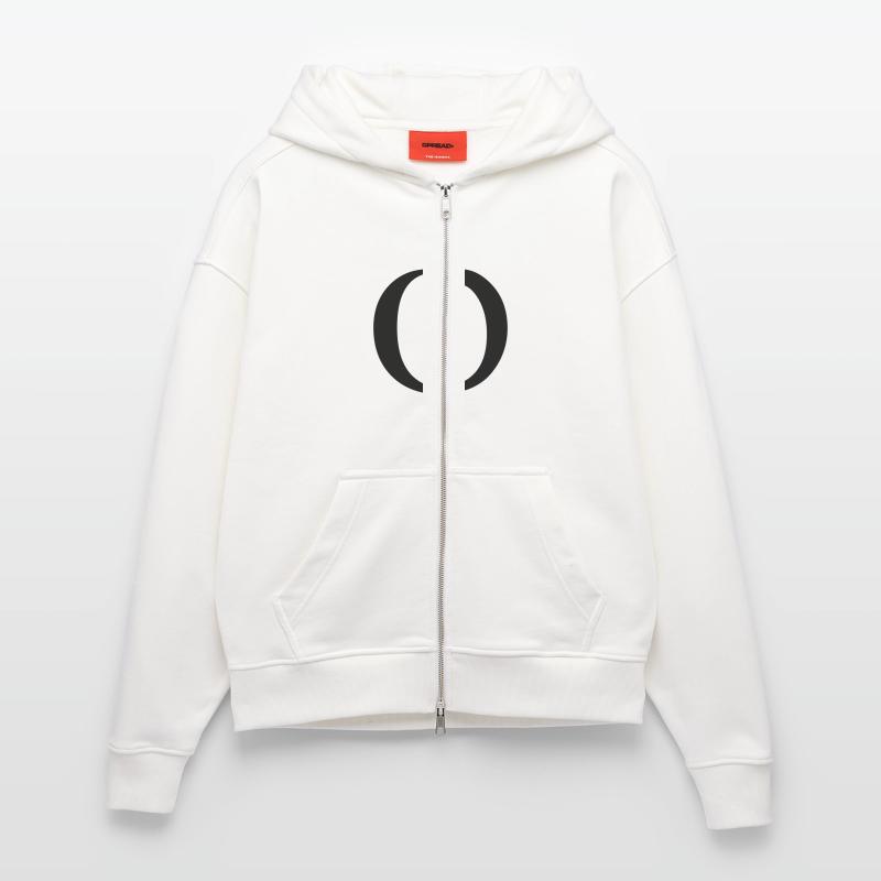 phi greek Zip Hoodie - made by SPREAD