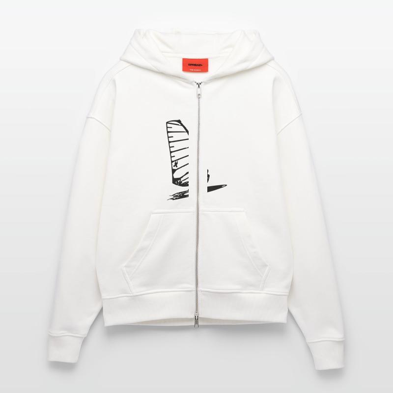 PlancheCà 4 Sail Zip Hoodie - made by SPREAD