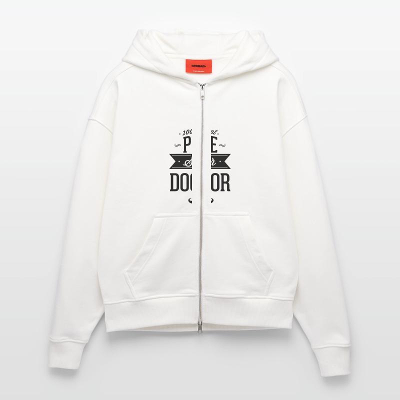 100% Doktor Zip Hoodie - made by SPREAD