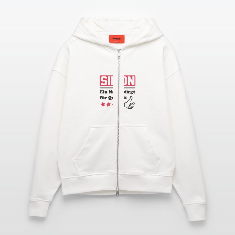 simon Zip Hoodie - made by SPREAD