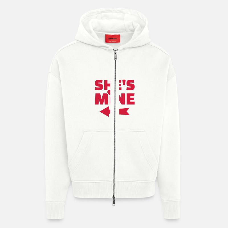 Freundin - Zip Hoodie - made by SPREAD - OFF WHITE