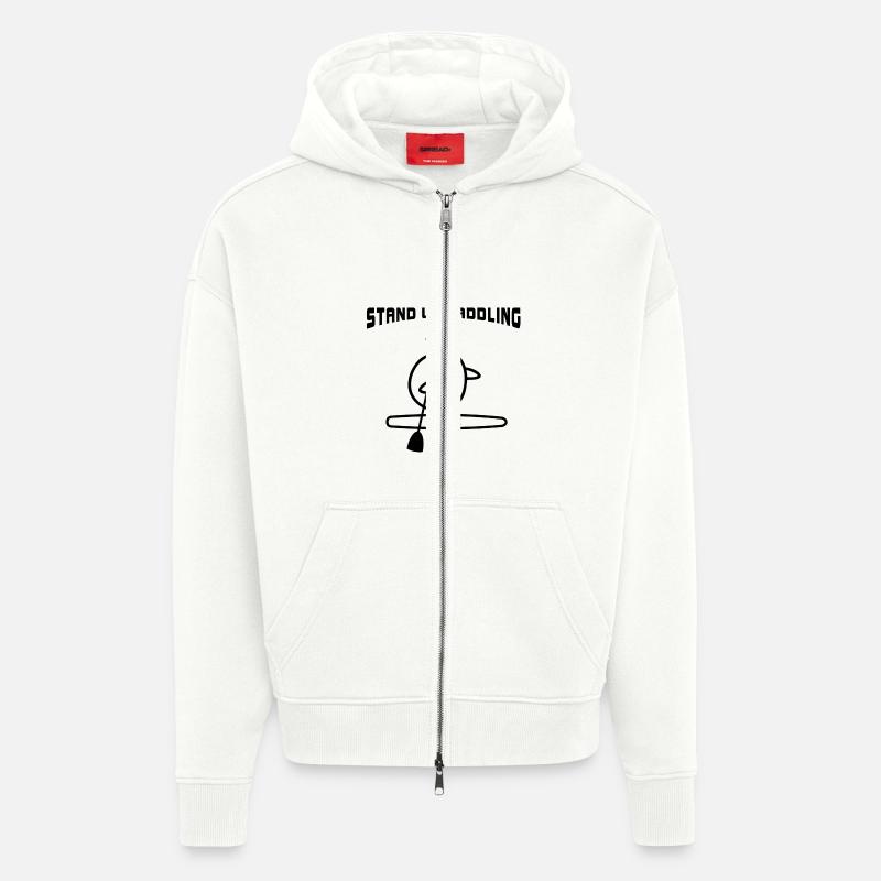 Vogel SUP - Zip Hoodie - made by SPREAD - OFF WHITE