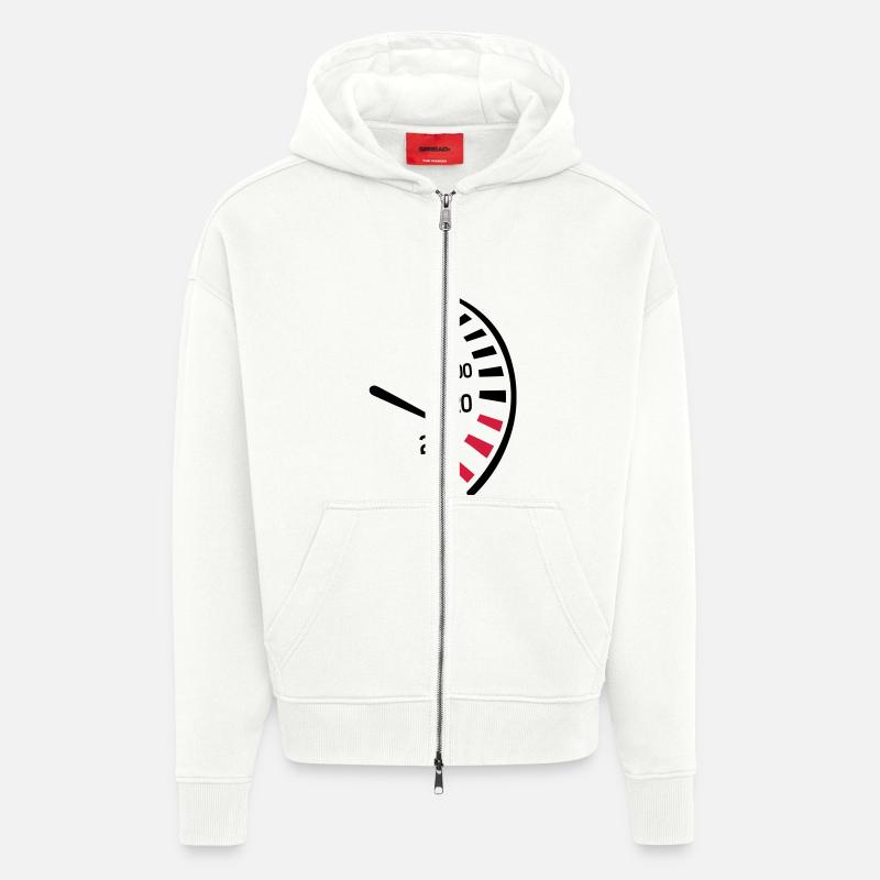 Tacho - Zip Hoodie - made by SPREAD - OFF WHITE