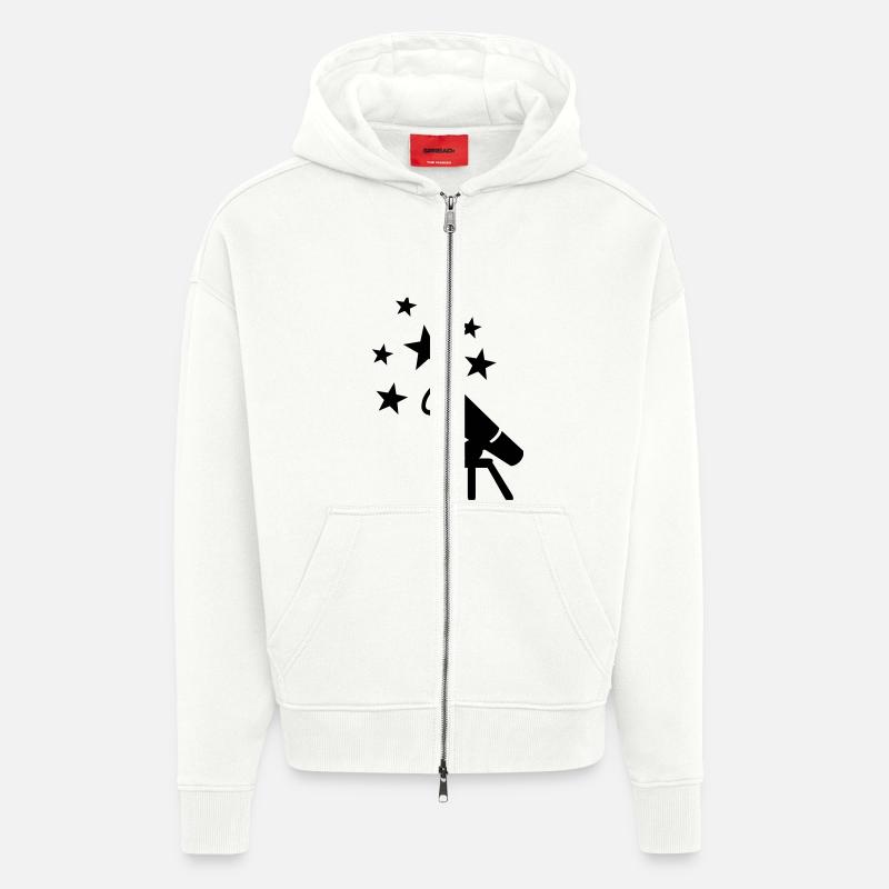 Teleskop - Zip Hoodie - made by SPREAD - OFF WHITE