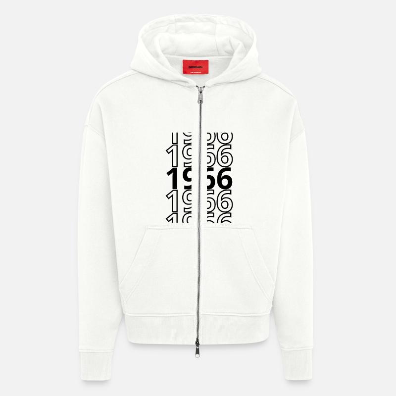 1966 1966 1966 - Veste à capuche bio épaisse oversize fabriqué en UE - OFF WHITE