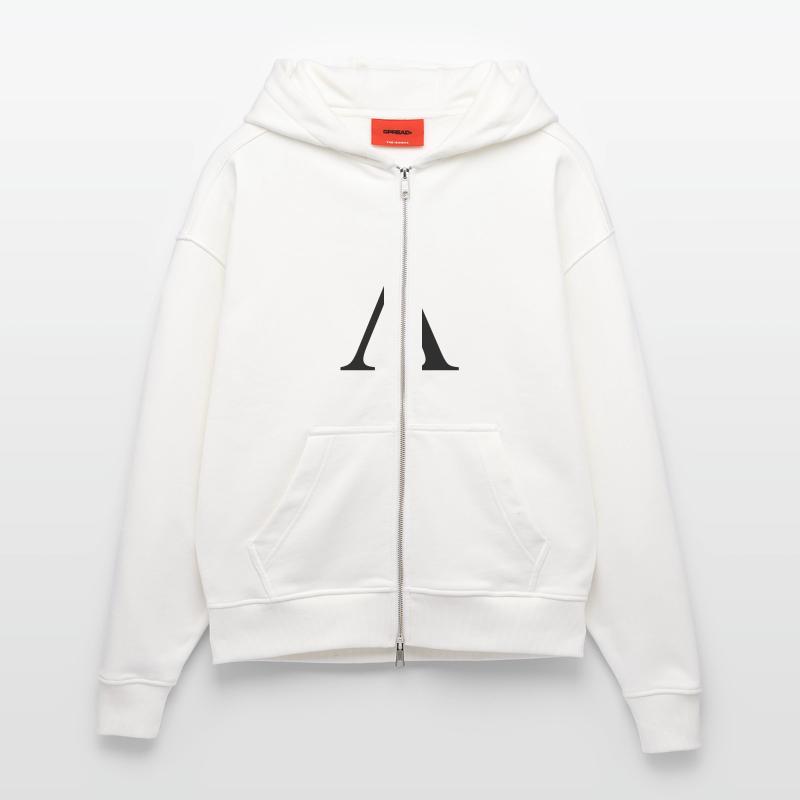 lambda greek Veste à capuche bio épaisse oversize fabriqué en UE
