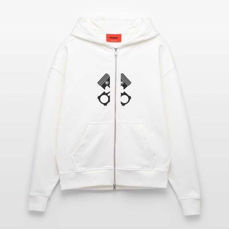 Piston Zip Hoodie - made by SPREAD