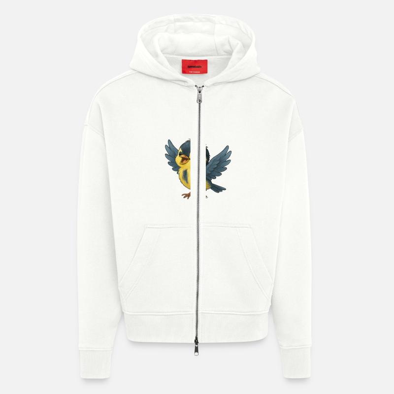 Cute little - Zip Hoodie - made by SPREAD - OFF WHITE