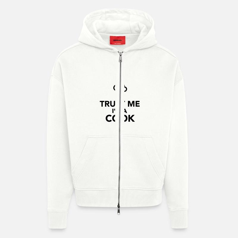 Koch - Zip Hoodie - made by SPREAD - OFF WHITE