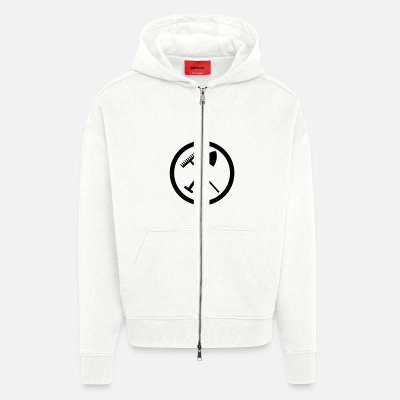 Gärtner - Zip Hoodie - made by SPREAD - OFF WHITE