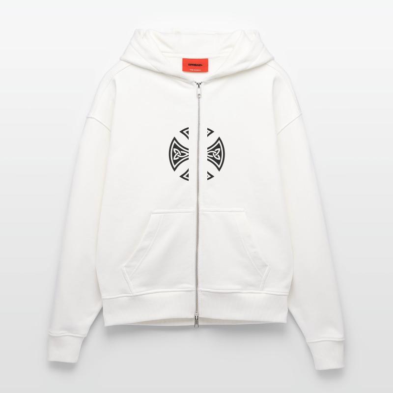 Wikinger-Design 01 Zip Hoodie - made by SPREAD