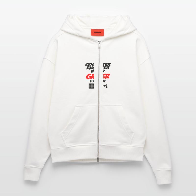 Computer engineer Zip Hoodie - made by SPREAD