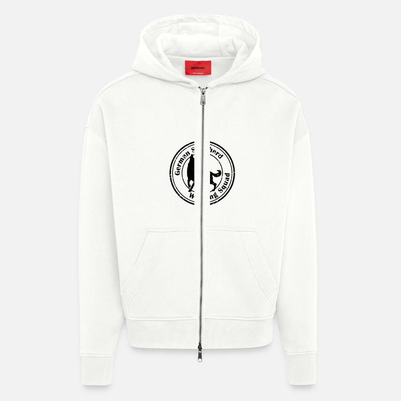 GSD Working Squad - Zip Hoodie - made by SPREAD - OFF WHITE