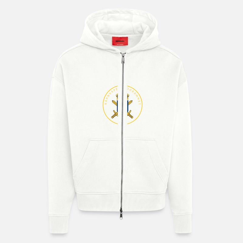 The Swedish Nuclear Weapons Programme - Zip Hoodie - made by SPREAD - OFF WHITE