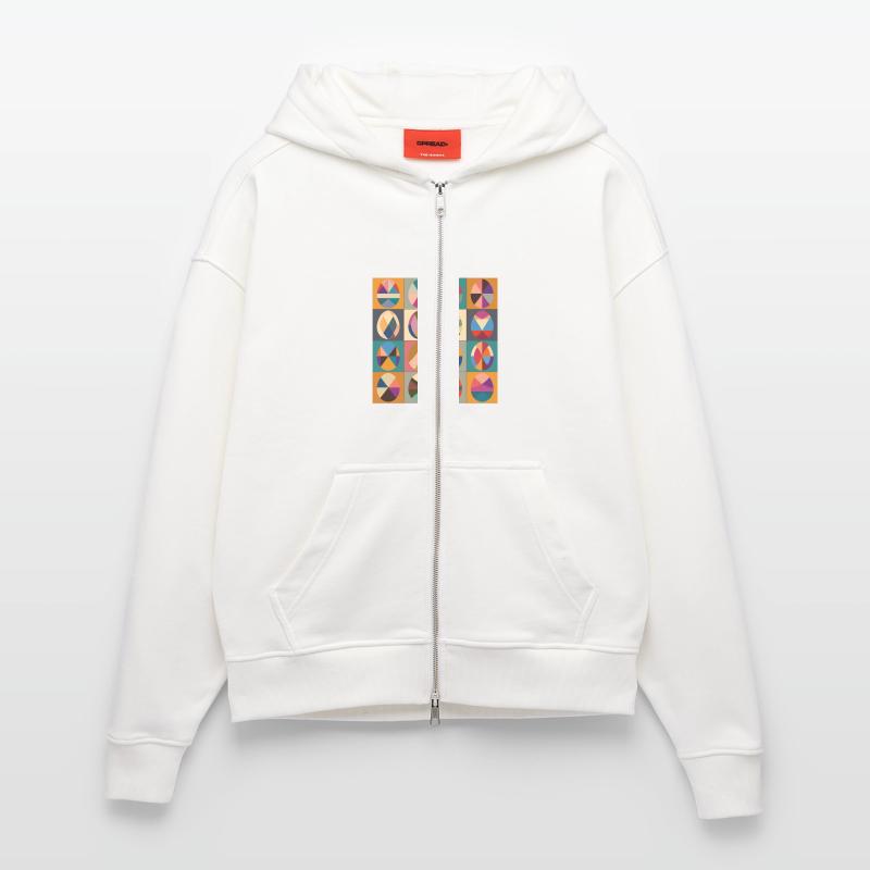 Easter Eggs Design No.12 Zip Hoodie - made by SPREAD