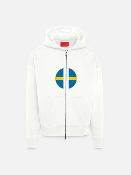 Viking - Zip Hoodie - made by SPREAD - OFF WHITE