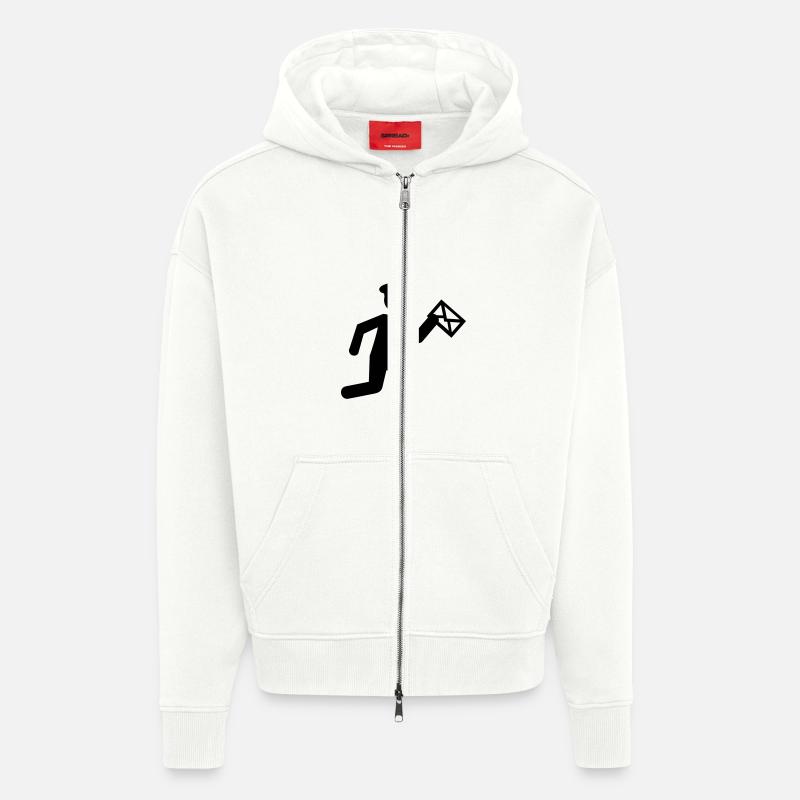 Briefträger - Zip Hoodie - made by SPREAD - OFF WHITE