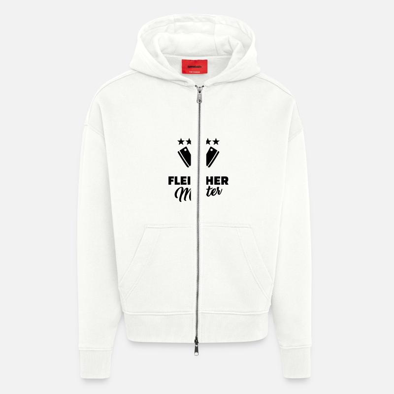 Fleischer - Zip Hoodie - made by SPREAD - OFF WHITE