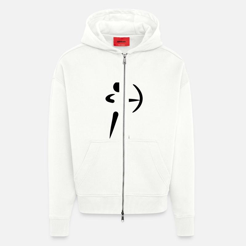 Archery - Zip Hoodie - made by SPREAD - OFF WHITE