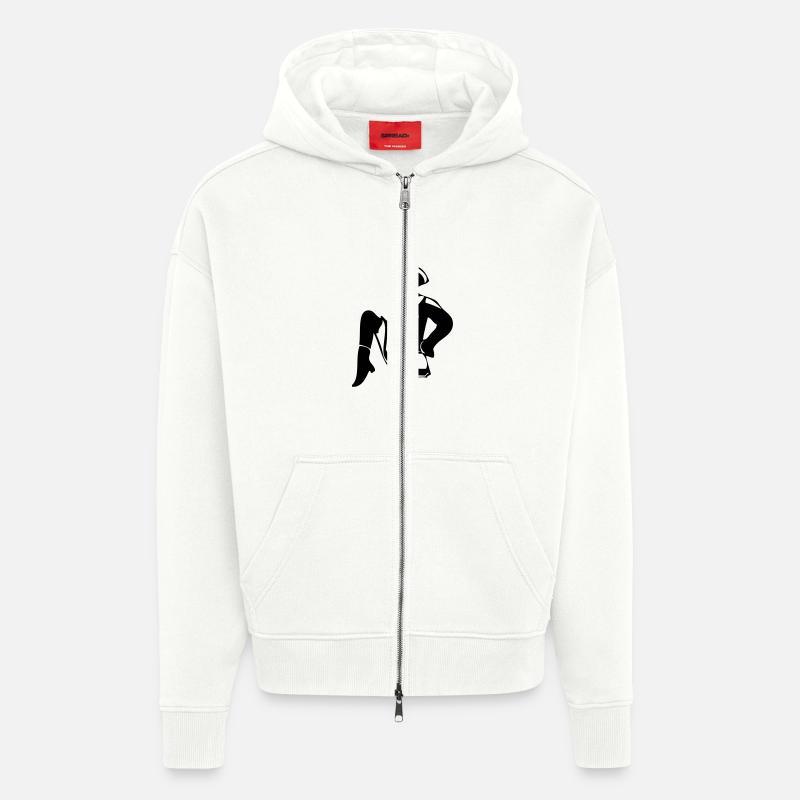 Funkenmarie - Zip Hoodie - made by SPREAD - OFF WHITE