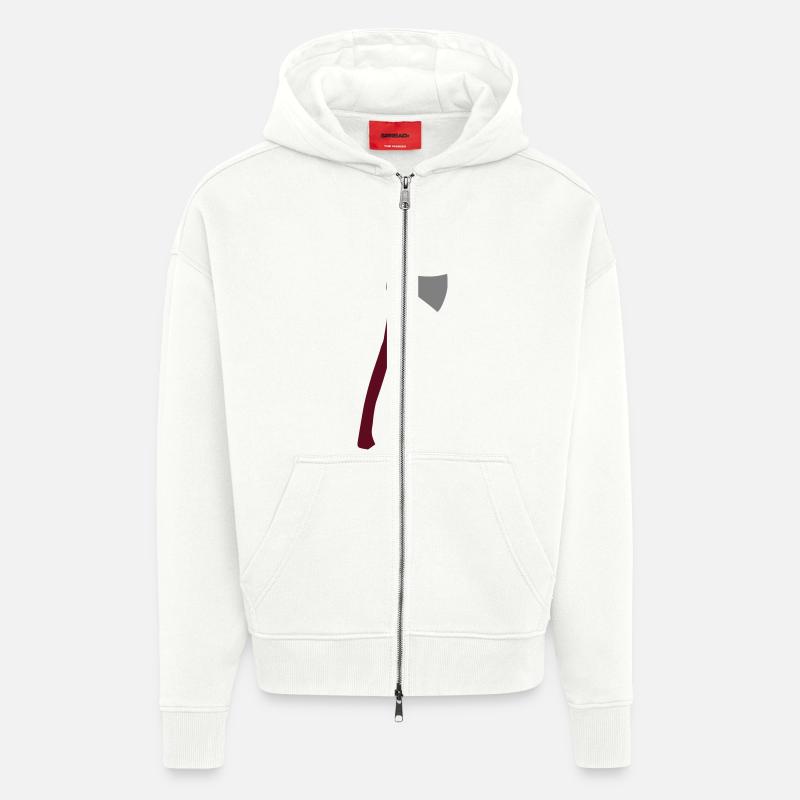 Axt - Zip Hoodie - made by SPREAD - OFF WHITE