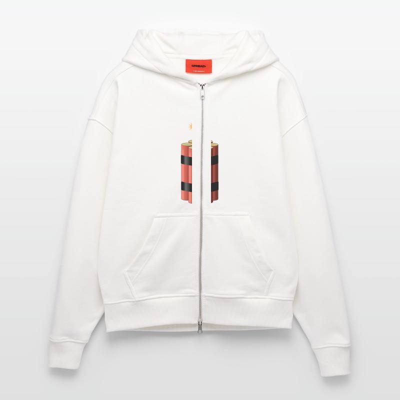 Dynamit Zip Hoodie - made by SPREAD
