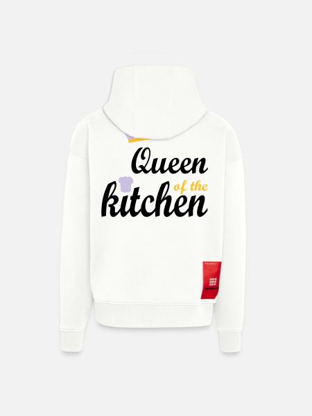 Kochen - Zip Hoodie - made by SPREAD - OFF WHITE