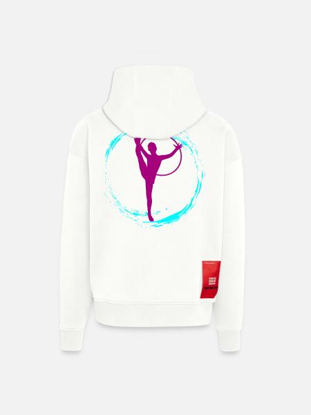 Rhythmic gymnastics - Zip Hoodie - made by SPREAD - OFF WHITE