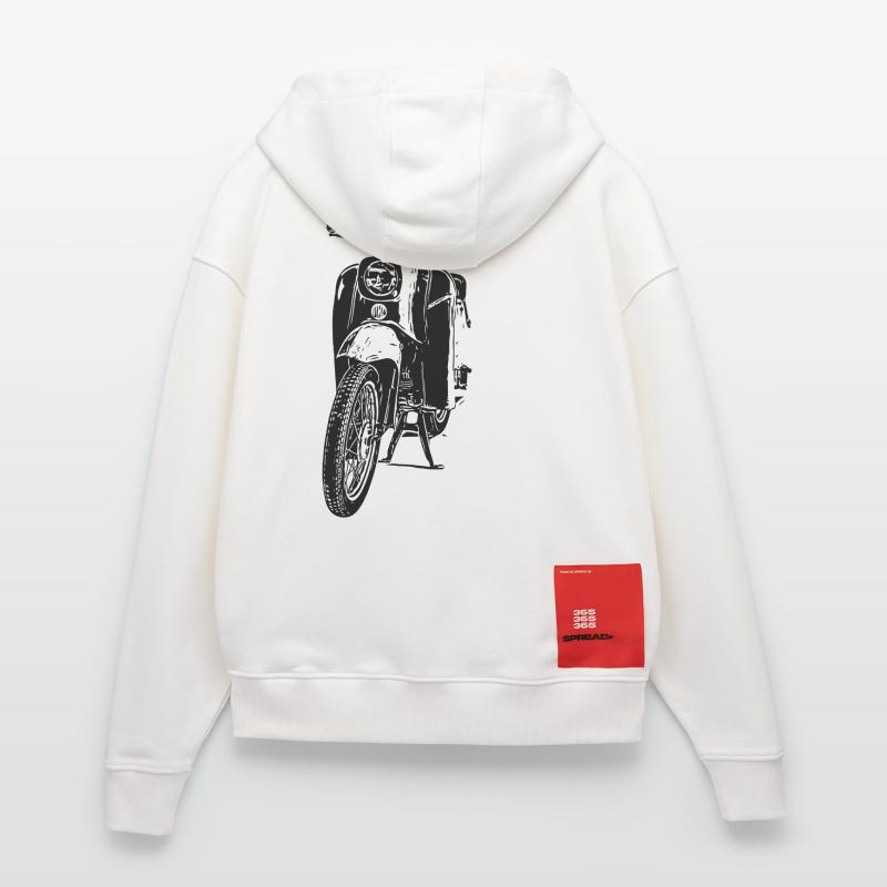 Schwalbe Moped Zip Hoodie - made by SPREAD