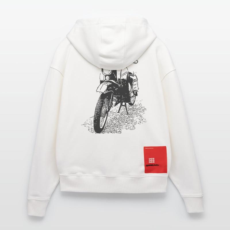 Simson - Schwalbe Zip Hoodie - made by SPREAD