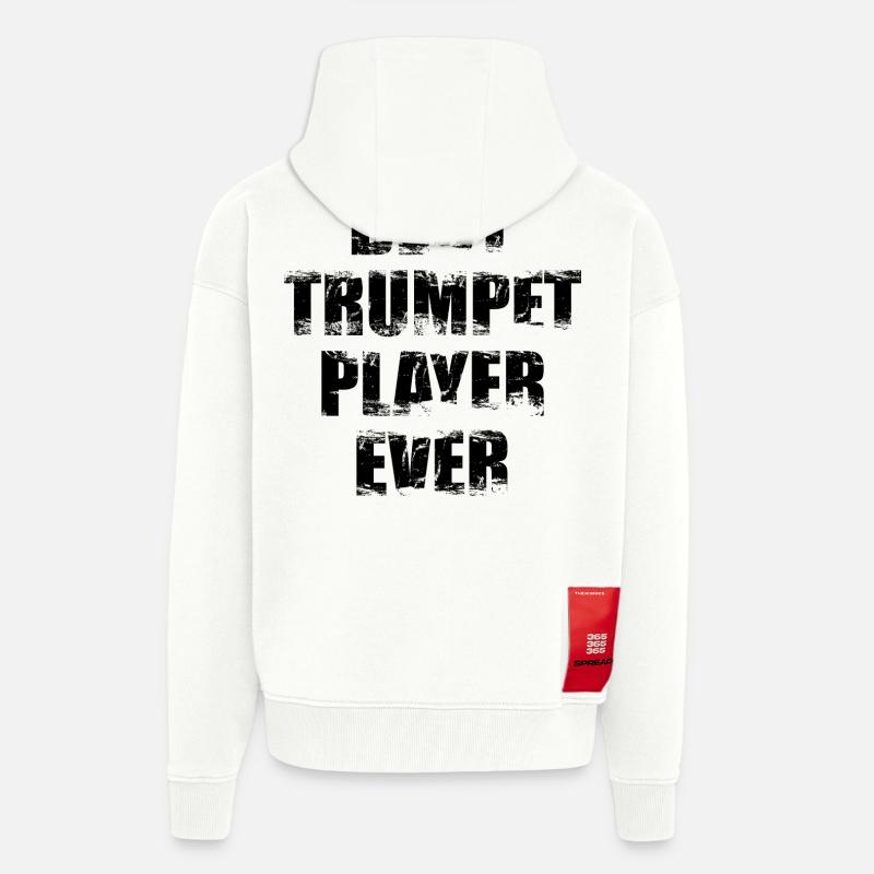 Bester Trompeter - Zip Hoodie - made by SPREAD - OFF WHITE