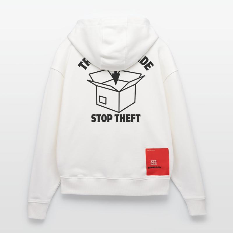 Security, Parcel Lock, Inside Tracker Zip Hoodie - made by SPREAD