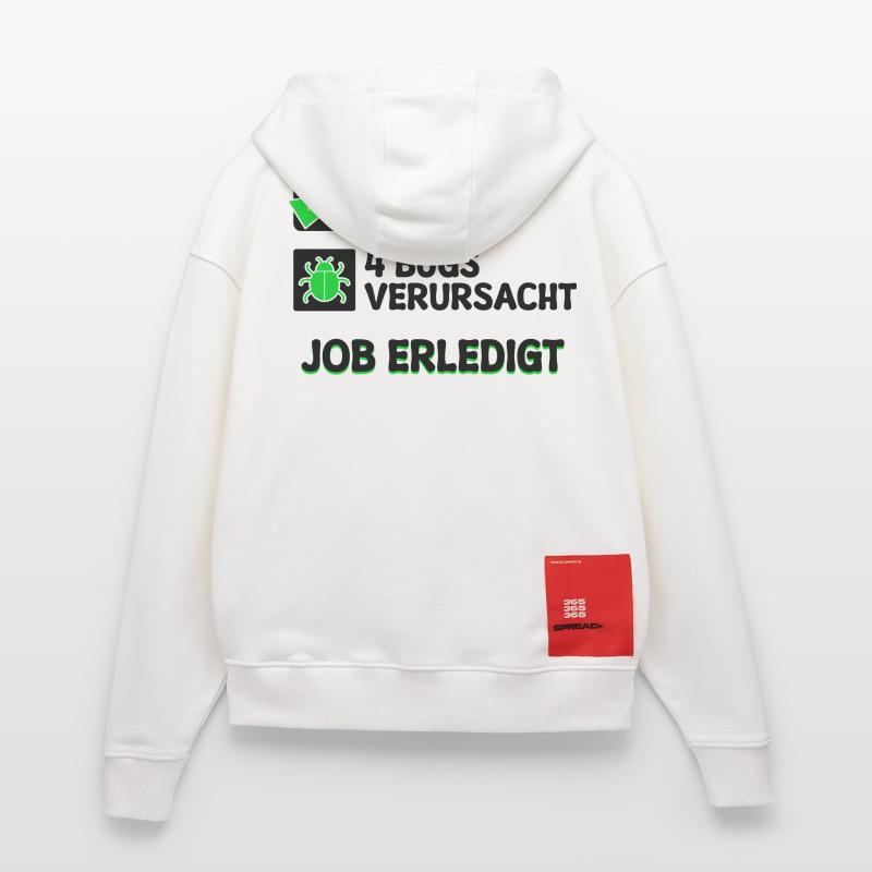 Open Source Bugfixing Bugs Developer Programmier Zip Hoodie - made by SPREAD