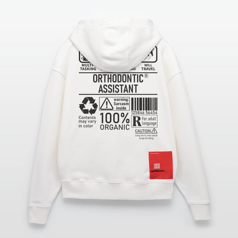Orthodontic Assistant multi tasking problem Zip Hoodie - made by SPREAD
