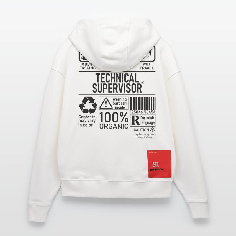 Technical Supervisor multi tasking problem solving Zip Hoodie - made by SPREAD