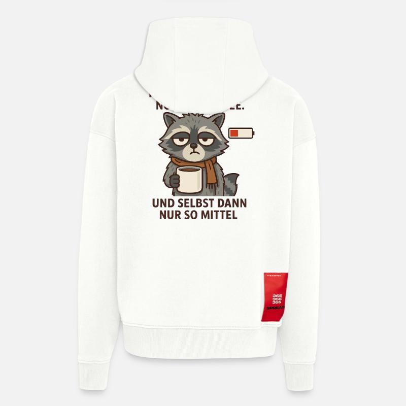 Läuft... also mehr so kriecht. - Zip Hoodie - made by SPREAD - OFF WHITE