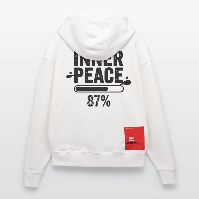 Loading Inner Peace 87 Prozent Zip Hoodie - made by SPREAD