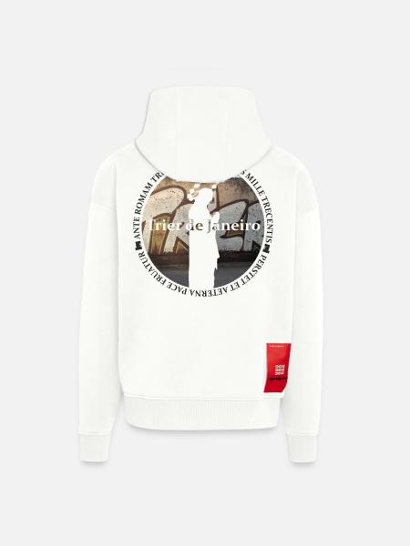 Säulenmarie Graffiti - Zip Hoodie - made by SPREAD - OFF WHITE