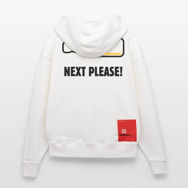 Next Please! (Beer / Beer / POS 2C) Zip Hoodie - made by SPREAD